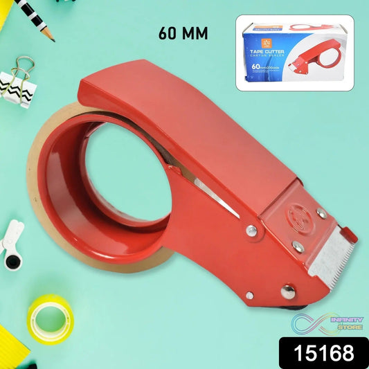 Metal Packing Tape Dispenser Cutter (60 MM / 1 Pc) - infinityexculsivestore.com
