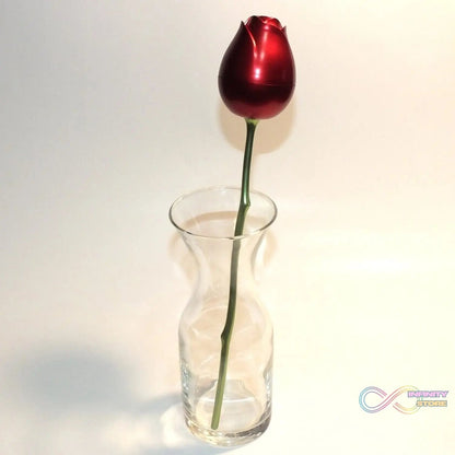 Metal Red Rose Couple Jewelry Box - Fancy Jewelry Box (1 Pc) - infinityexculsivestore.com