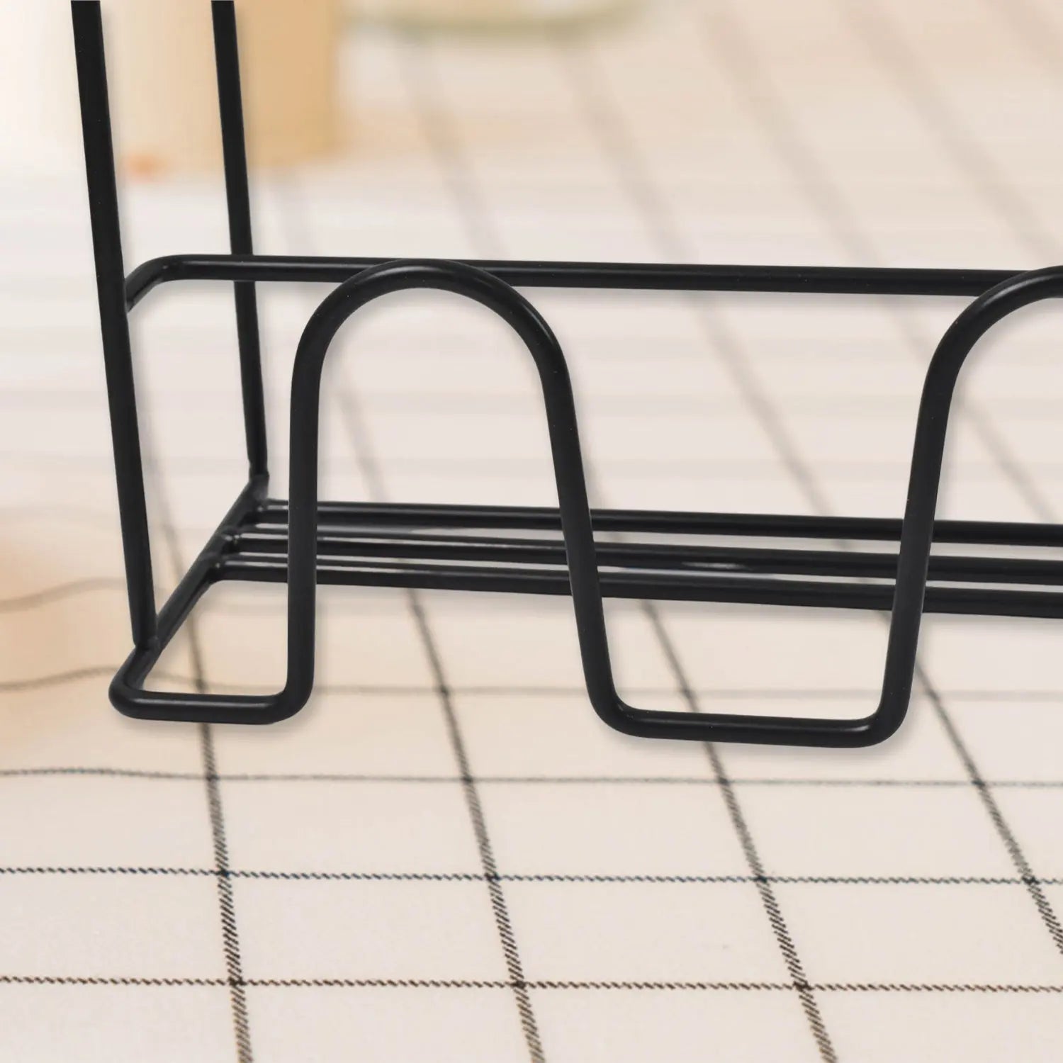 Metal Self Adhesive Multipurpose Kitchen Accessories Organizer Rack Wall (1 Pc) - infinityexculsivestore.com