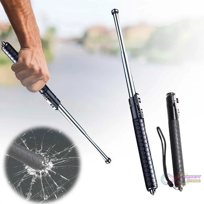 Metal Stick Safety Survival Emergency Outdoor Safety Protection Rod (65 Cm) - infinityexculsivestore.com