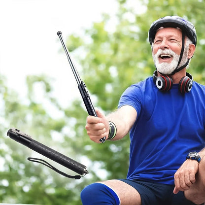 Metal Stick Safety Survival Emergency Outdoor Safety Protection Rod (65 Cm) - infinityexculsivestore.com