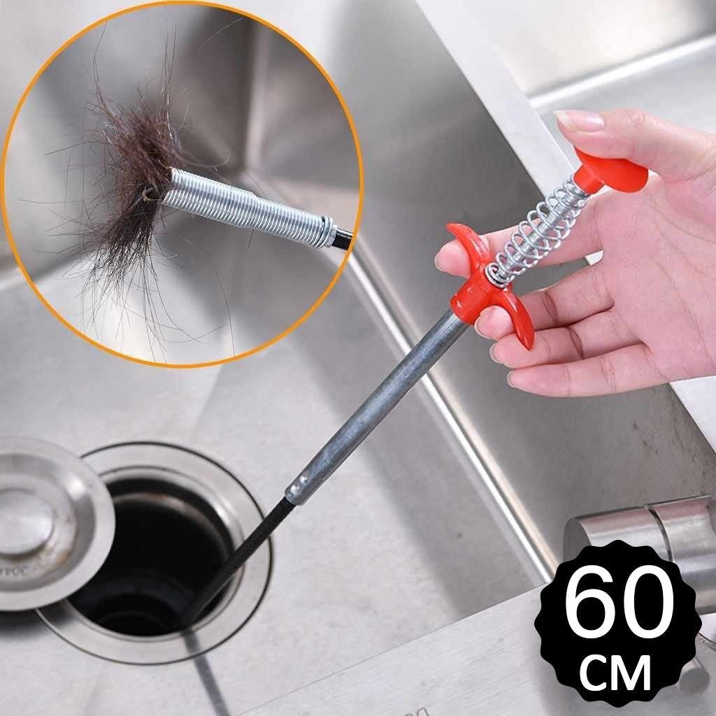 Metal Wire Brush Sink Cleaning Hook Sewer Dredging Device - infinityexculsivestore.com