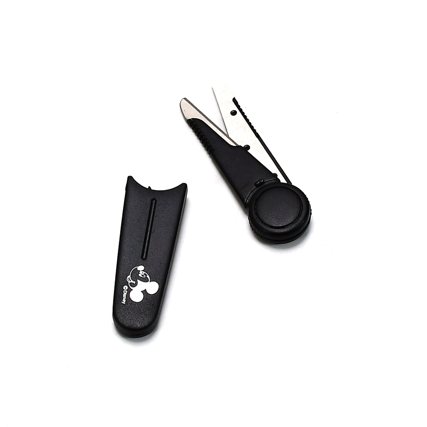 Mickey Mouse Scissors With Cover For Home Use ( Multi Color 1 pcs ) - infinityexculsivestore.com