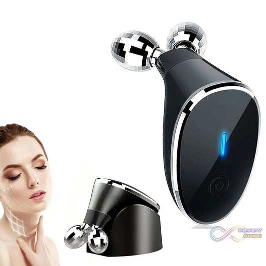 Microcurrent - Facial - Device, Micro current Face Massager Roller (1 Pc) - infinityexculsivestore.com
