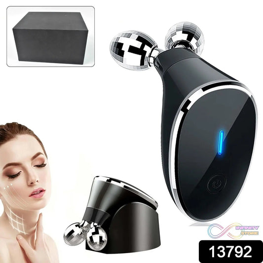 Microcurrent - Facial - Device, Micro current Face Massager Roller (1 Pc) - infinityexculsivestore.com