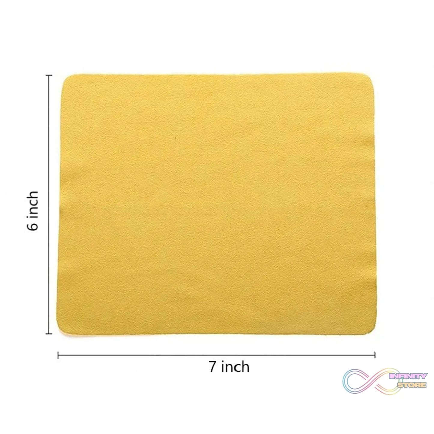 Microfiber Cleaning Cloths (6 × 7 Inch) (Multicolor) (Pack of 1 Pc) - infinityexculsivestore.com