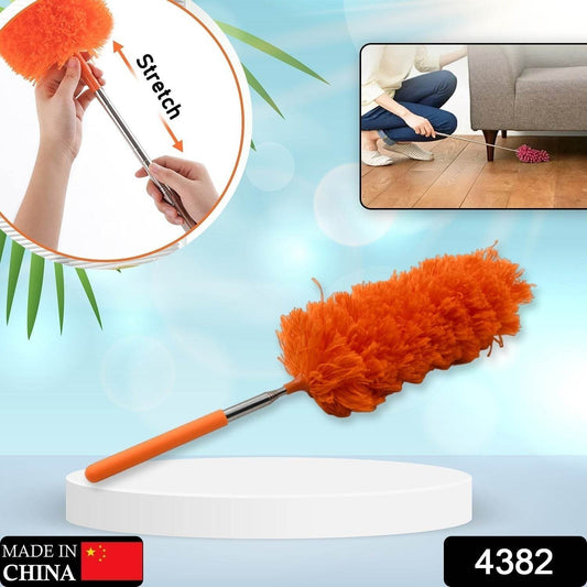 Adjustable Long Handle, Microfiber Duster for Cleaning, Microfiber Hand Duster Washable Microfiber Cleaning Tool Extendable Dusters for Cleaning Office, Car, Computer, Air Condition, Washable Duster - infinityexculsivestore.com