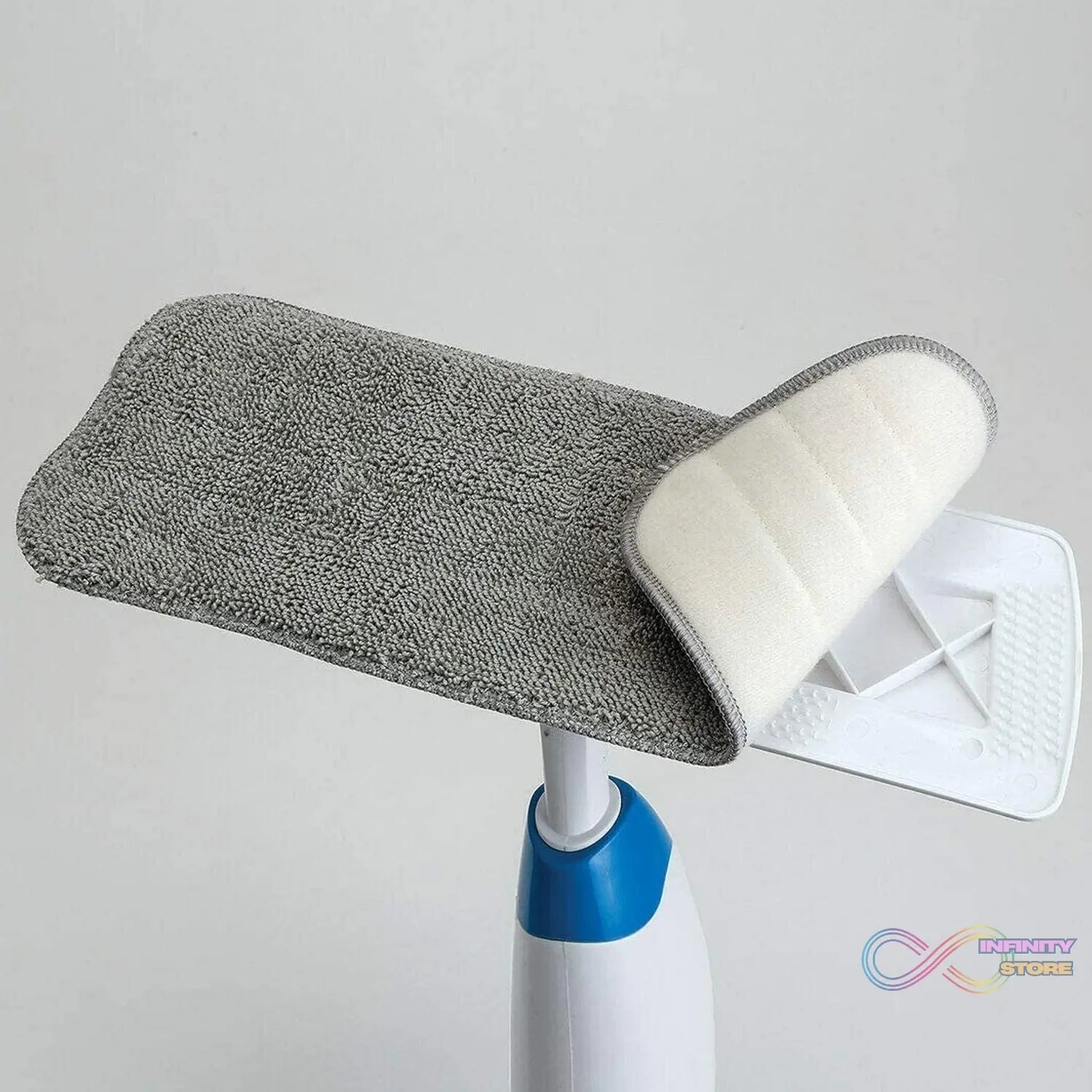 Microfiber Flat Mop Refill Pad For Dry and Wet Cleaning of All Smooth Floors Pad (3 Pc Set) - infinityexculsivestore.com