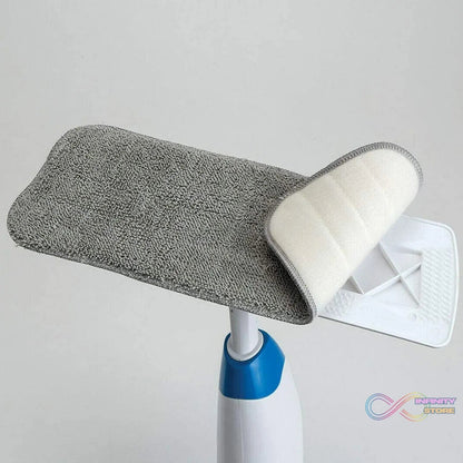 Microfiber Flat Mop Refill Pad For Dry and Wet Cleaning of All Smooth Floors Pad (3 Pc Set) - infinityexculsivestore.com