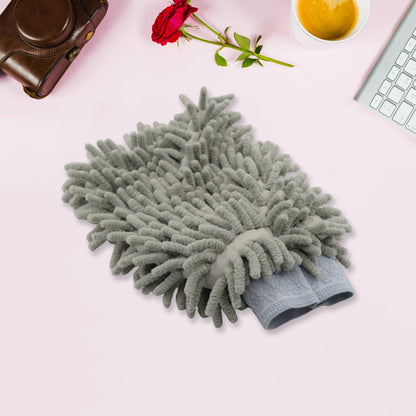 Microfiber Multi - Purpose Super Absorbent and Perfect Wash Clean Double sided microfiber hand glove duster Window, Kitchen, Home Dusting! - infinityexculsivestore.com