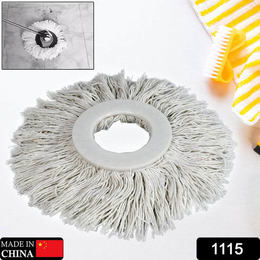 Microfiber Spin Mop Replacement Head Round Shape Standard Size Spin mop Refills For All Type Mop Use - infinityexculsivestore.com