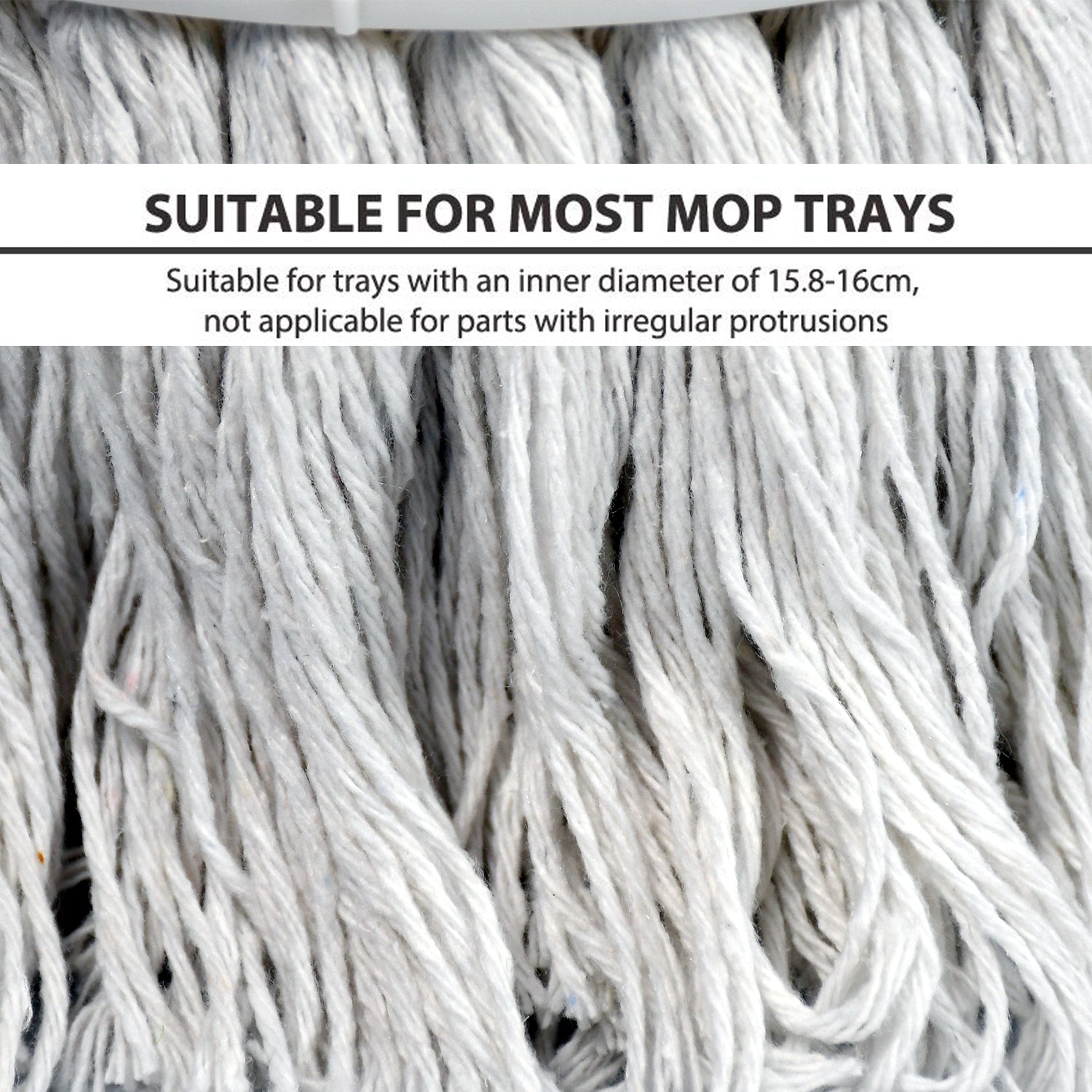 Microfiber Spin Mop Replacement Head Round Shape Standard Size Spin mop Refills For All Type Mop Use - infinityexculsivestore.com