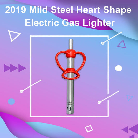 Mild Steel Heart Shape Electric Gas Lighter - infinityexculsivestore.com