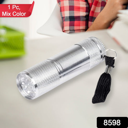 Portable Mini Torch, Super - Bright Mini 3 LED Bulb Pocket Torches - Small Keyring Torch Flashlight for Camping, Hiking, DIY, Travelling, Outdoors and More 3 Battery operated (Battery not included / 1 pc / Mix Color ) - infinityexculsivestore.com