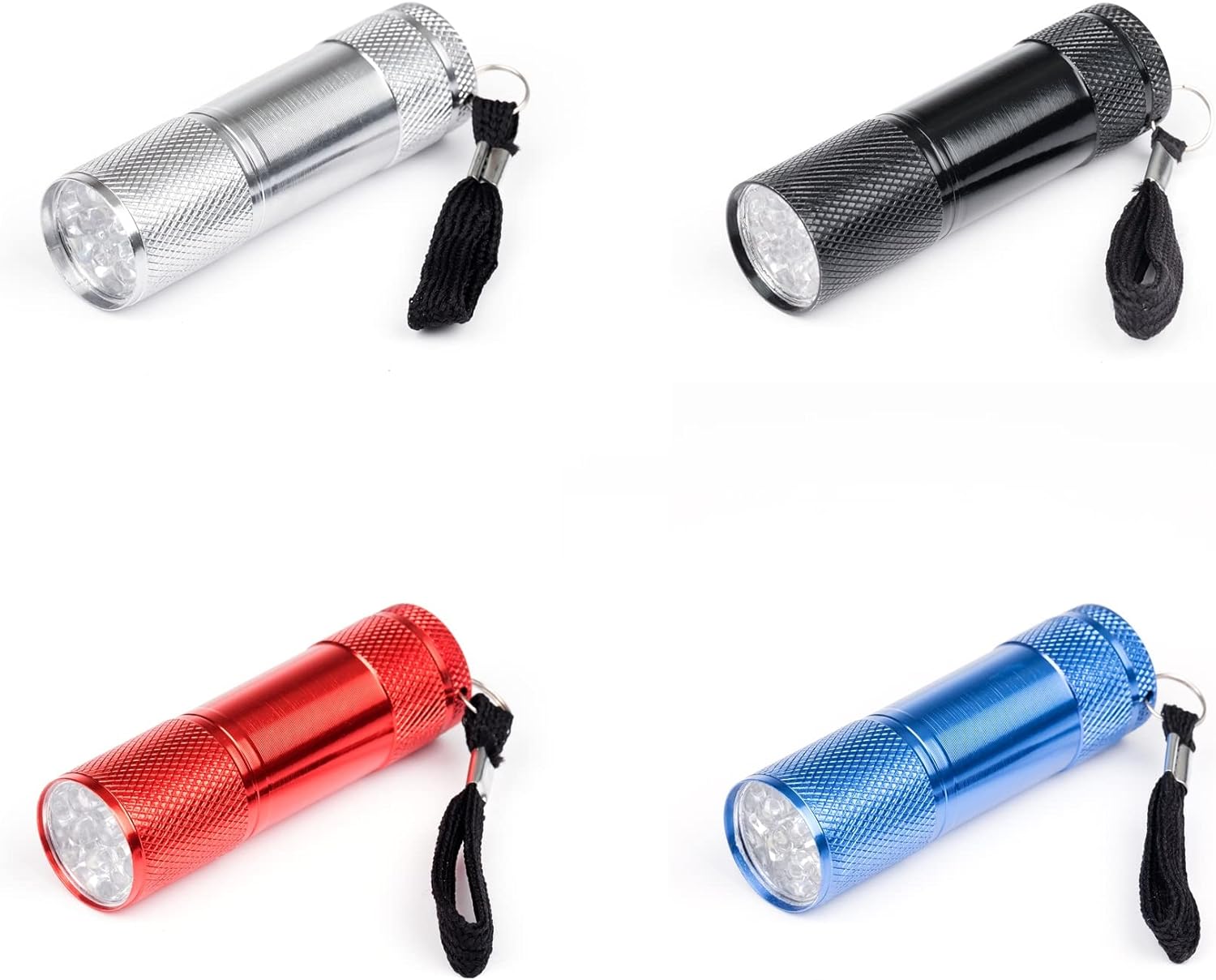 Portable Mini Torch, Super - Bright Mini 3 LED Bulb Pocket Torches - Small Keyring Torch Flashlight for Camping, Hiking, DIY, Travelling, Outdoors and More 3 Battery operated (Battery not included / 1 pc / Mix Color ) - infinityexculsivestore.com
