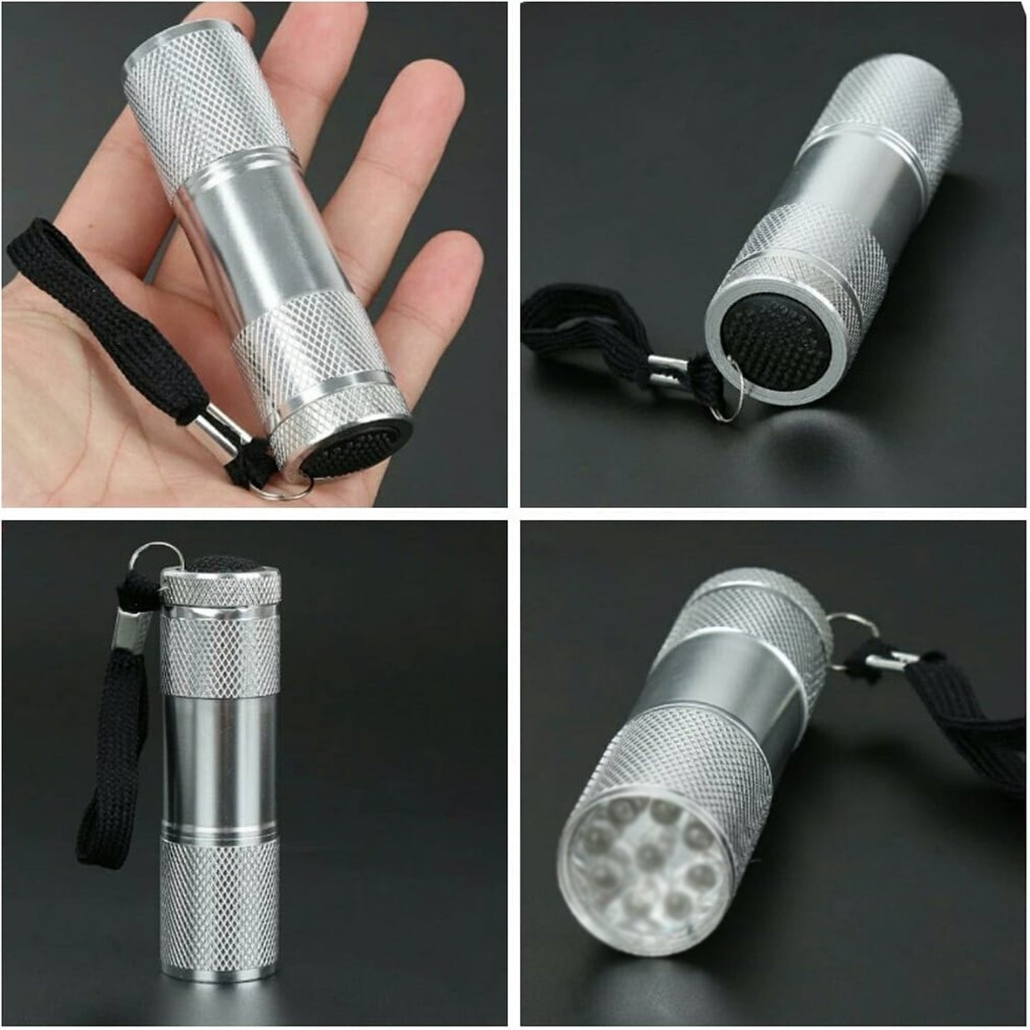 Portable Mini Torch, Super - Bright Mini 3 LED Bulb Pocket Torches - Small Keyring Torch Flashlight for Camping, Hiking, DIY, Travelling, Outdoors and More 3 Battery operated (Battery not included / 1 pc / Mix Color ) - infinityexculsivestore.com