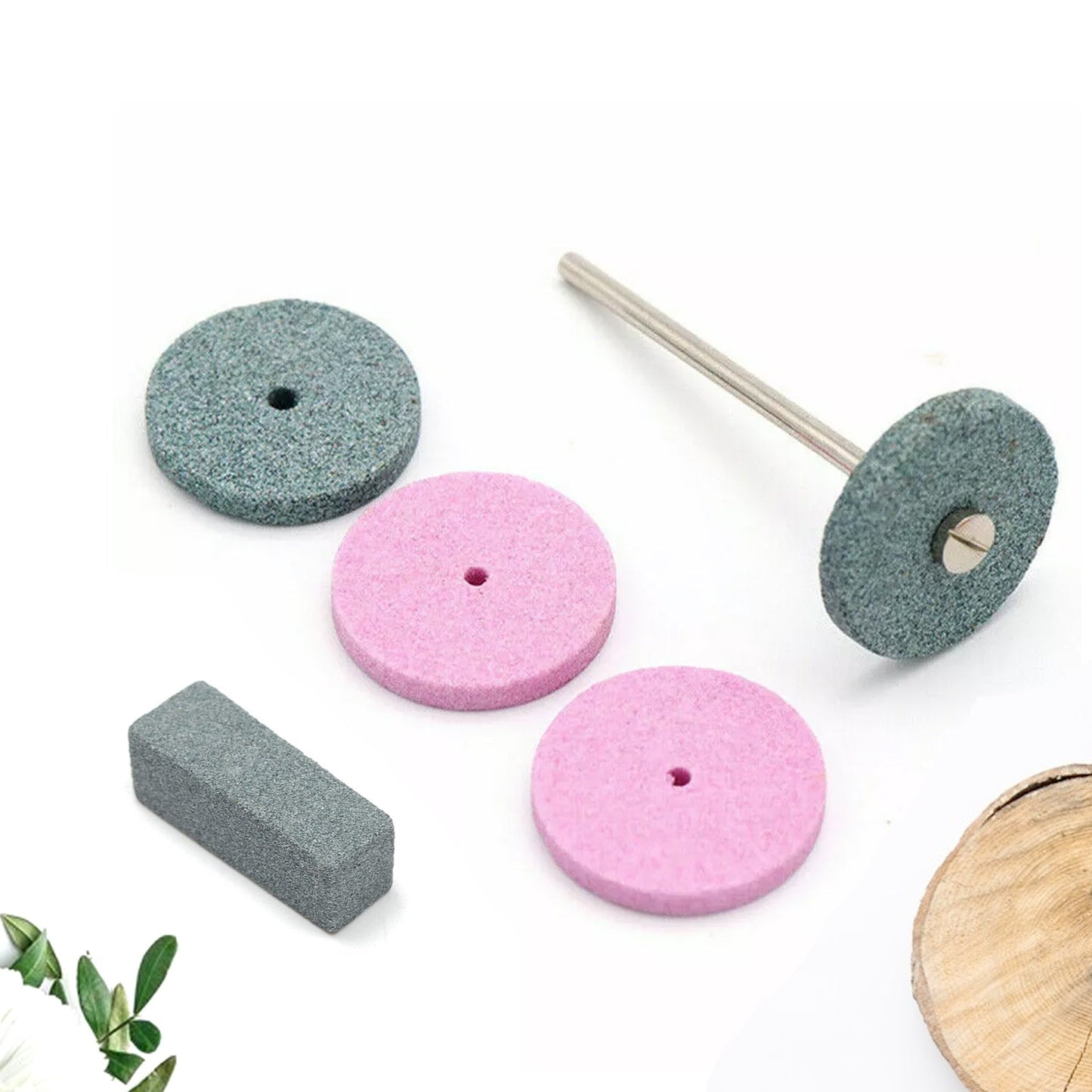 Mini Abrasive Wheel, Quickly Change Stone Mounted Grinding Wheel (6 Pcs Set) - infinityexculsivestore.com