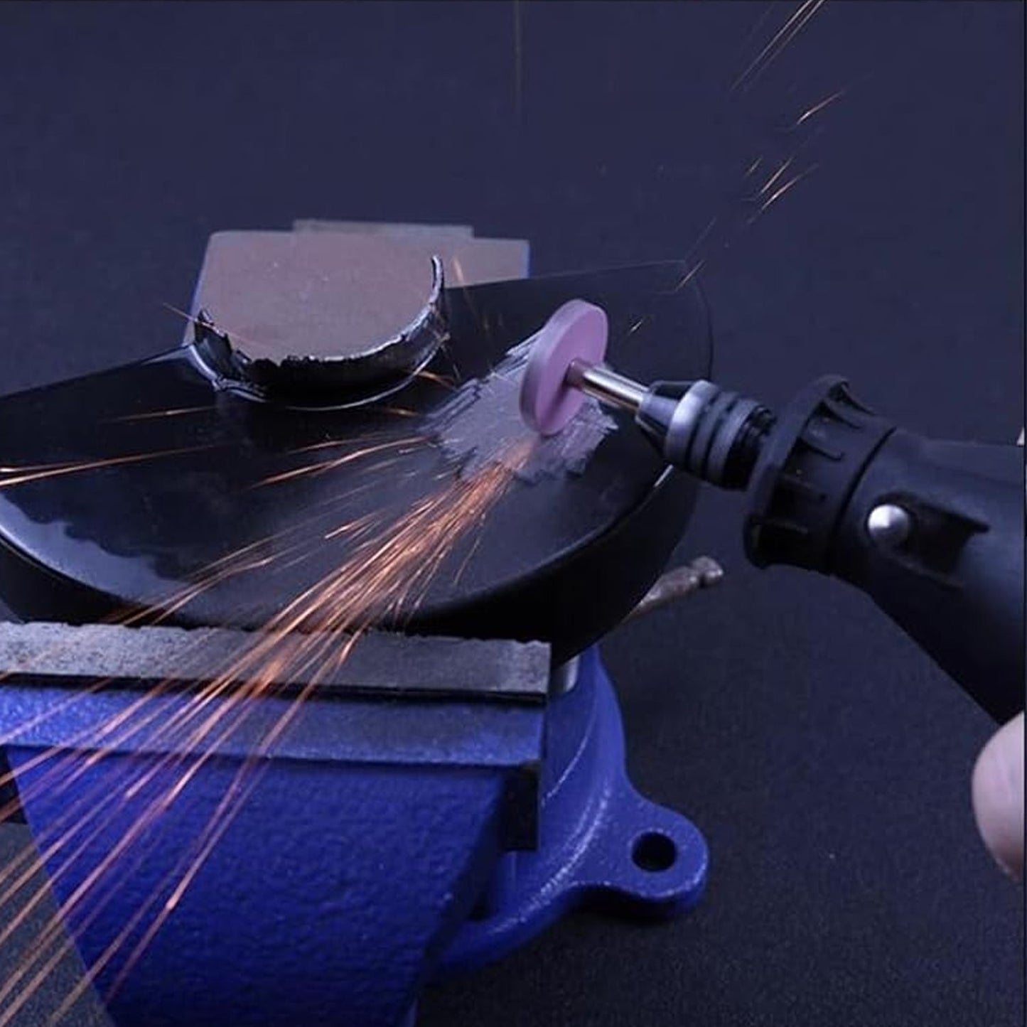 Mini Abrasive Wheel, Quickly Change Stone Mounted Grinding Wheel (6 Pcs Set) - infinityexculsivestore.com