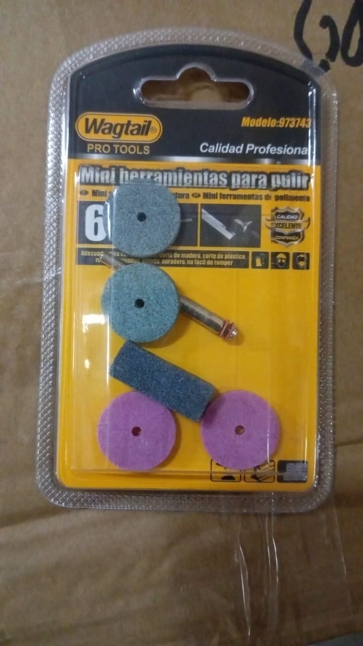 Mini Abrasive Wheel, Quickly Change Stone Mounted Grinding Wheel (6 Pcs Set) - infinityexculsivestore.com