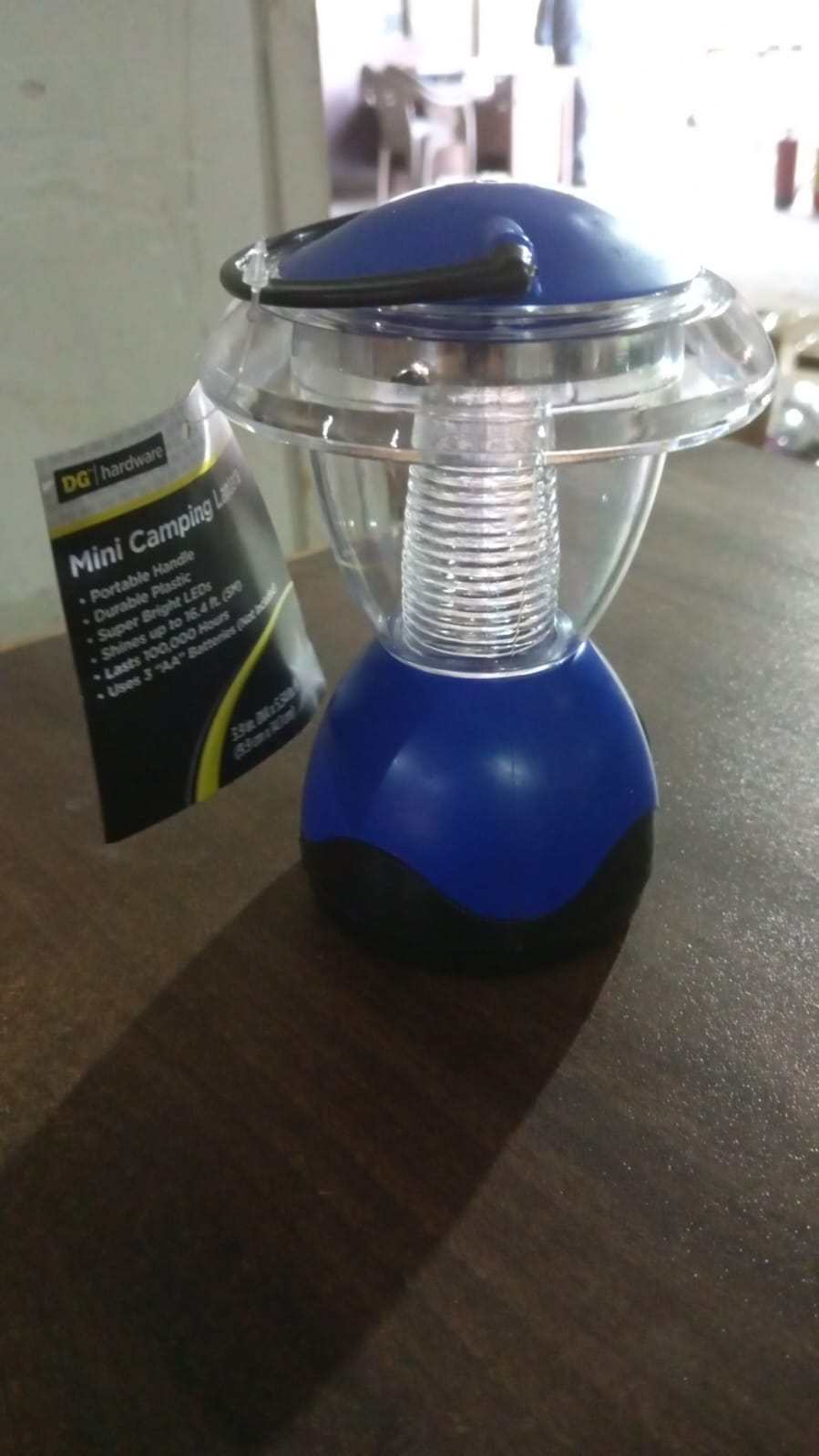 Mini Camping Lanterns, White Light, Battery operated Light (Battery Not Included) - infinityexculsivestore.com