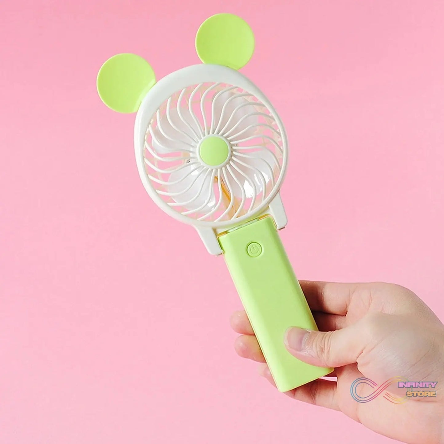 Mini cartoon fan portable and fun design