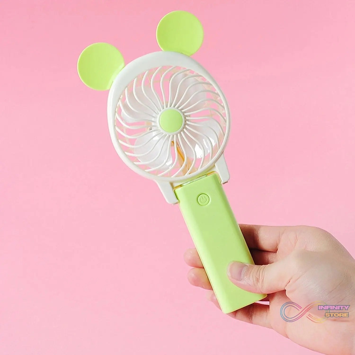 Mini cartoon fan portable and fun design