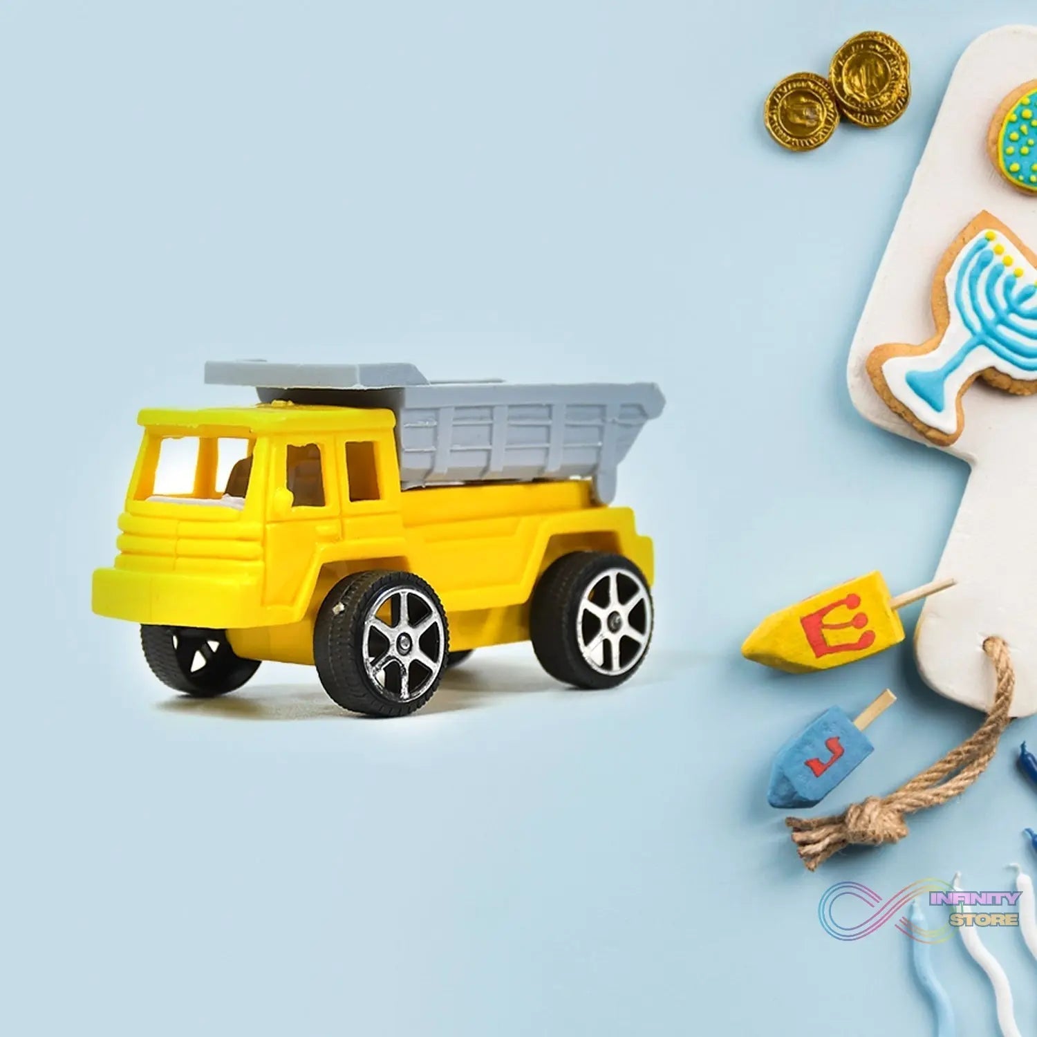 Mini Construction Toy Construction Truck Toys Construction Vehicles Alloy Truck Head, Excavator Digger Bulldozer Crane Toy For Boy Girl Toddler Gifts - infinityexculsivestore.com