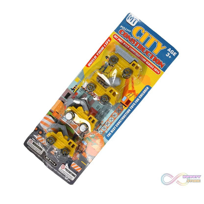 Mini Construction Toy Construction Truck Toys Construction Vehicles Alloy Truck Head, Excavator Digger Bulldozer Crane Toy For Boy Girl Toddler Gifts - infinityexculsivestore.com