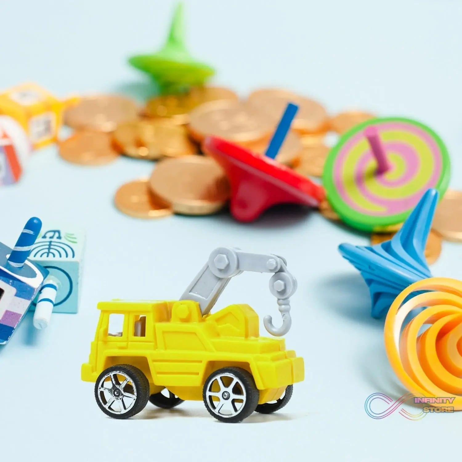 Mini Construction Toy Construction Truck Toys Construction Vehicles Alloy Truck Head, Excavator Digger Bulldozer Crane Toy For Boy Girl Toddler Gifts - infinityexculsivestore.com