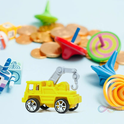 Mini Construction Toy Construction Truck Toys Construction Vehicles Alloy Truck Head, Excavator Digger Bulldozer Crane Toy For Boy Girl Toddler Gifts - infinityexculsivestore.com
