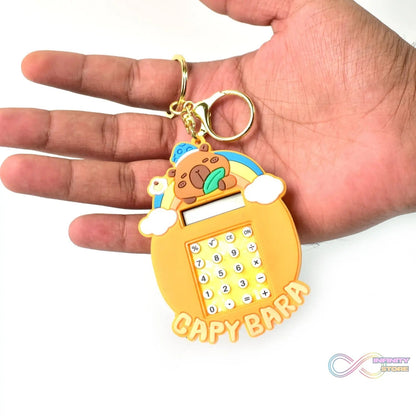 Mini Digital calculator Keychain (1 pc / Mix Design) - infinityexculsivestore.com