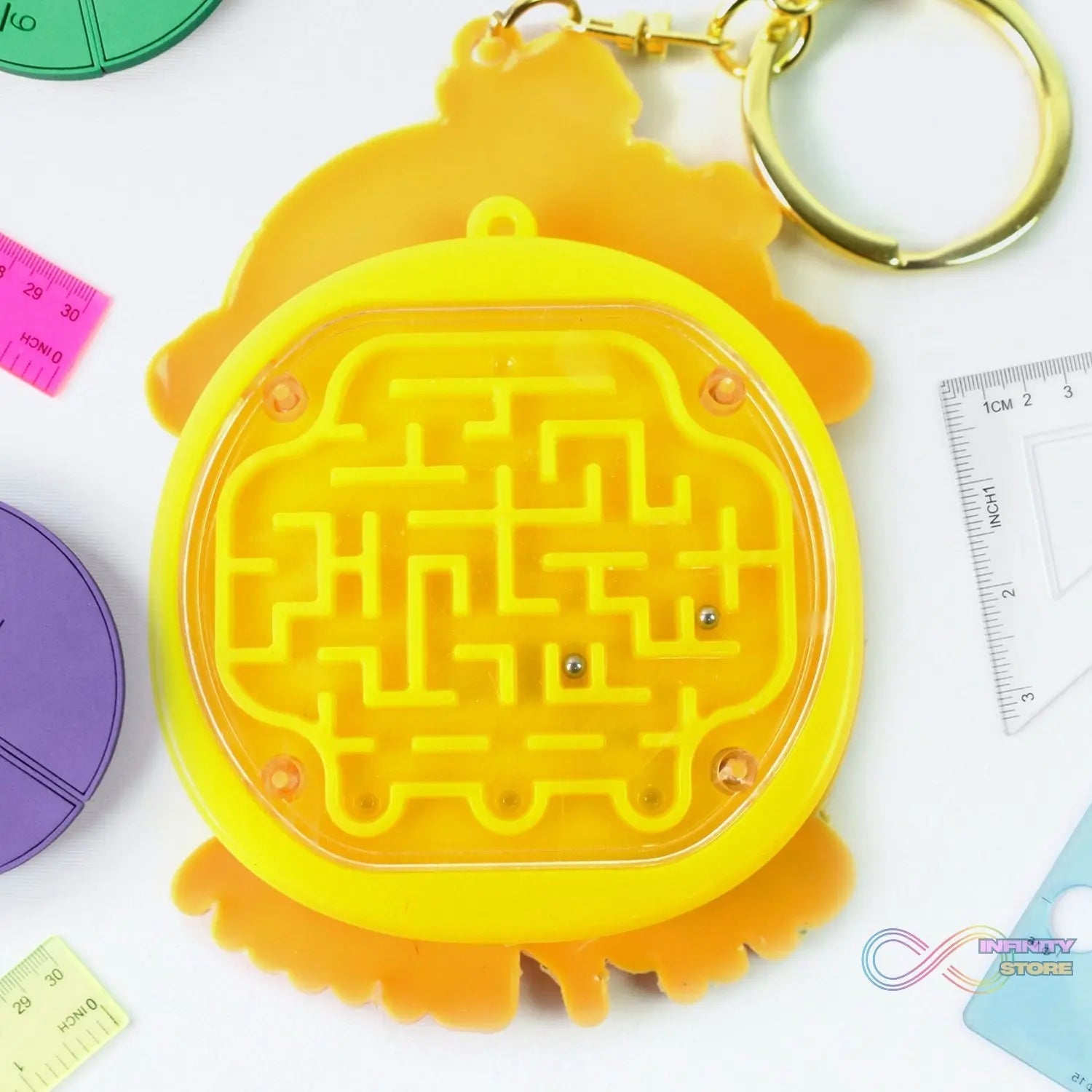 Mini Digital calculator Keychain (1 pc / Mix Design) - infinityexculsivestore.com