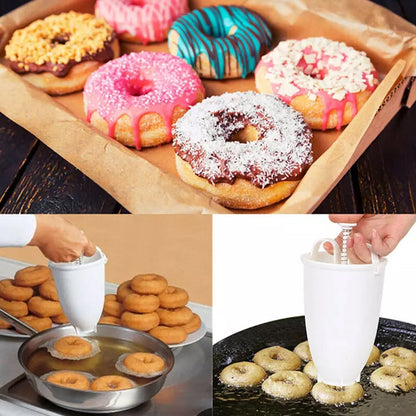 Mini Donut & Medu Vada Maker Dispenser - Plastic - infinityexculsivestore.com