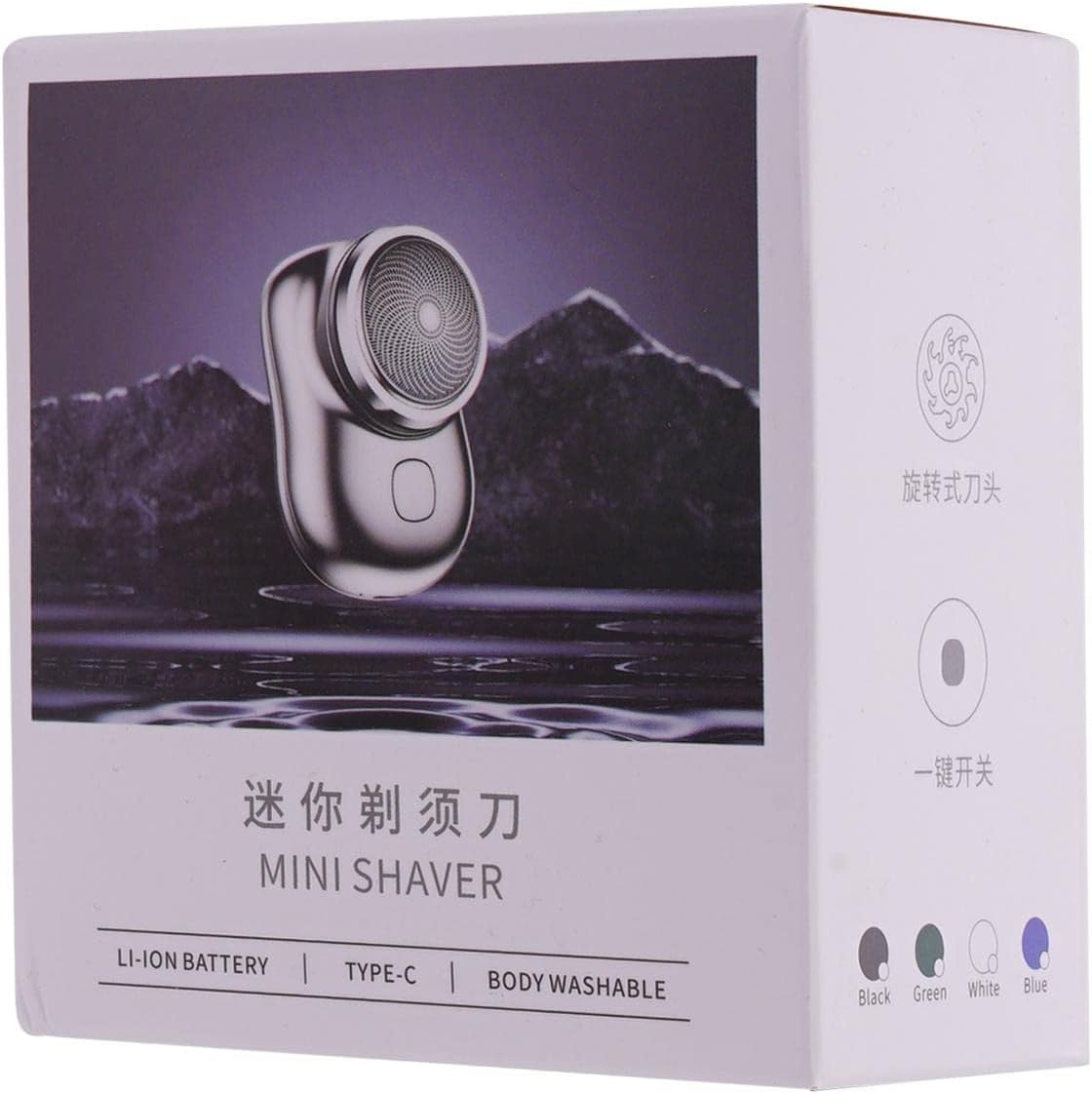 Mini Electric Shaver Portable | Pocket fashion | Rechargeable | Wireless Beard, Hair Razor for Men and Women | Home, Travel, Gift | - infinityexculsivestore.com
