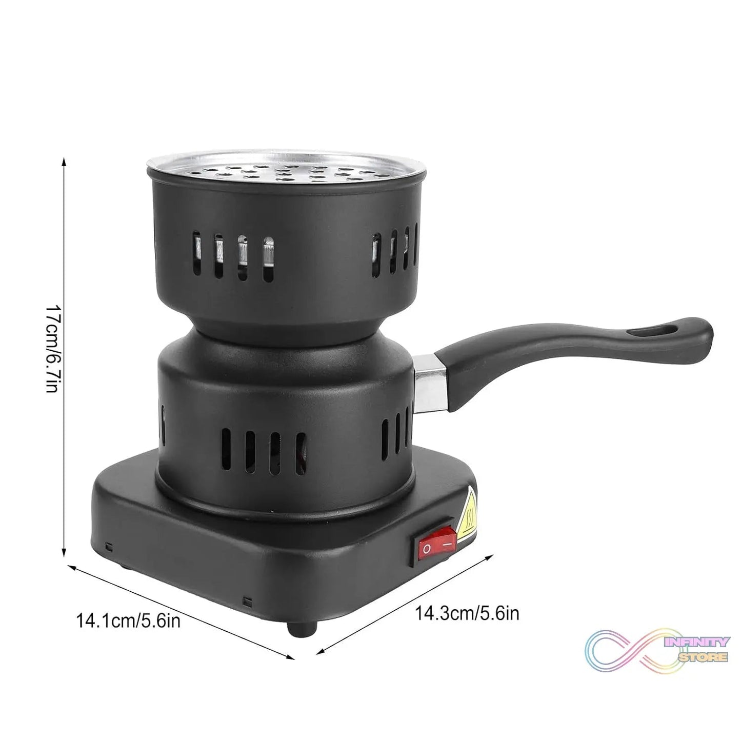 Mini Electric Stove: Heating, Hot Plate & Coffee/Tea Heater (Portable & Compact) - infinityexculsivestore.com