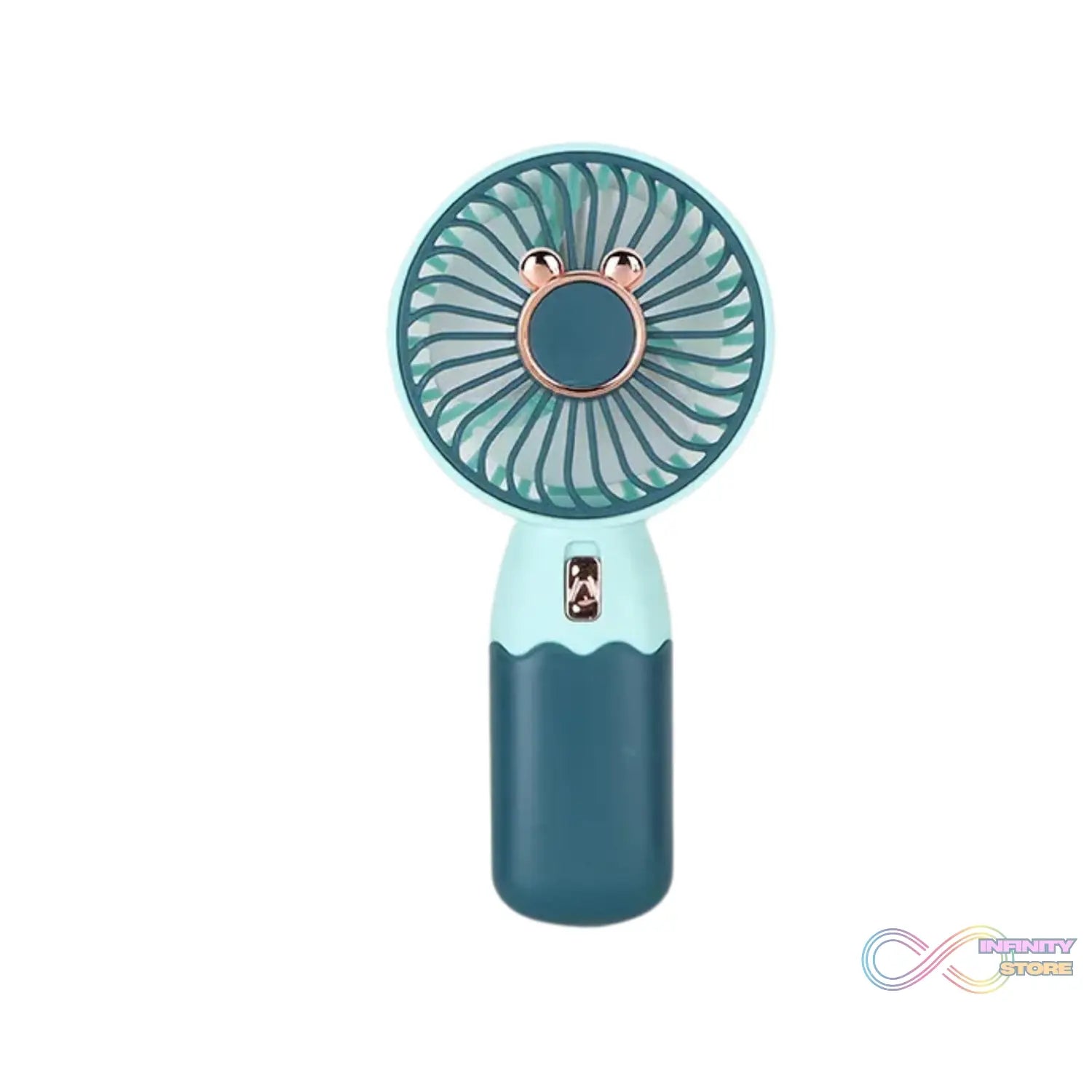 Mini Fan Rechargeable Table Fan Handheld Fan USB Fan Desk Fan Cooling Fan For Home , Office , Car, & Multi Use Fan (Battery Not Include) - infinityexculsivestore.com
