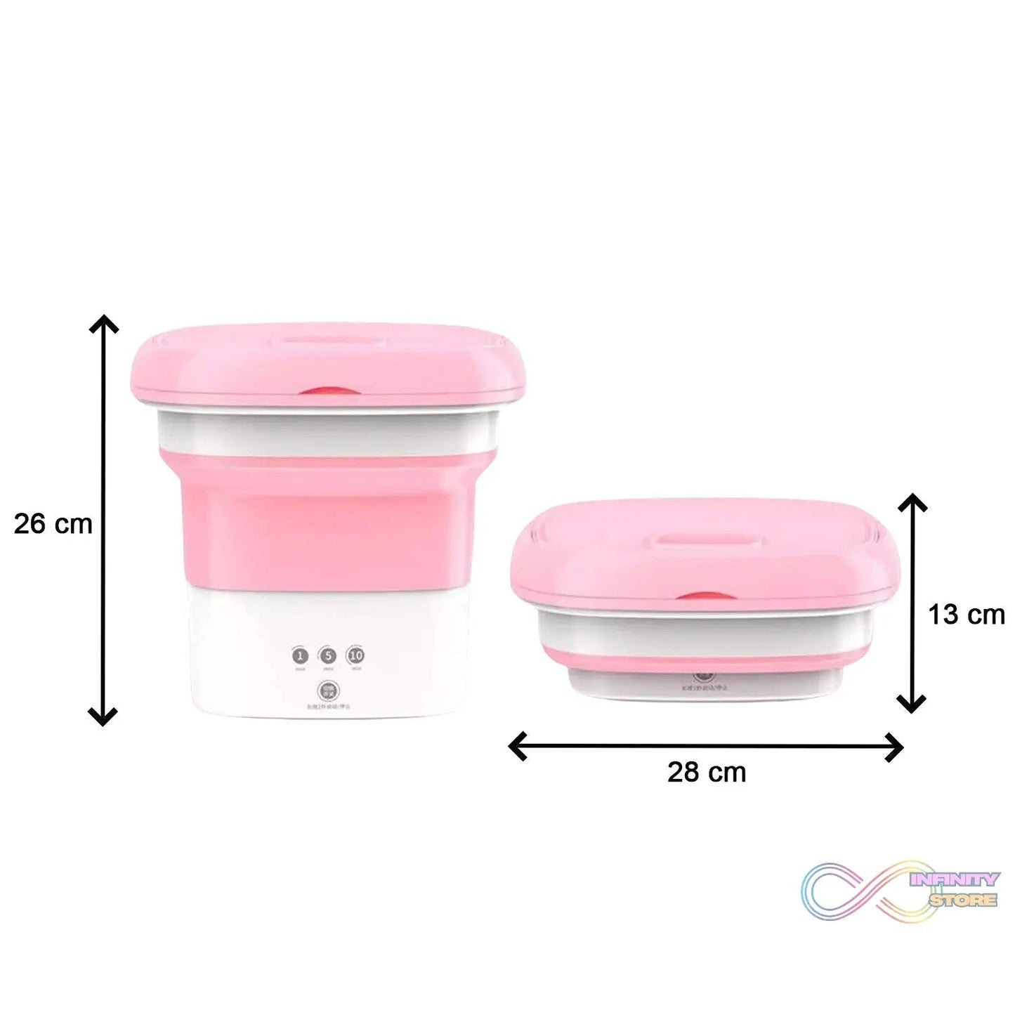 Mini Foldable Washing Machine - infinityexculsivestore.com