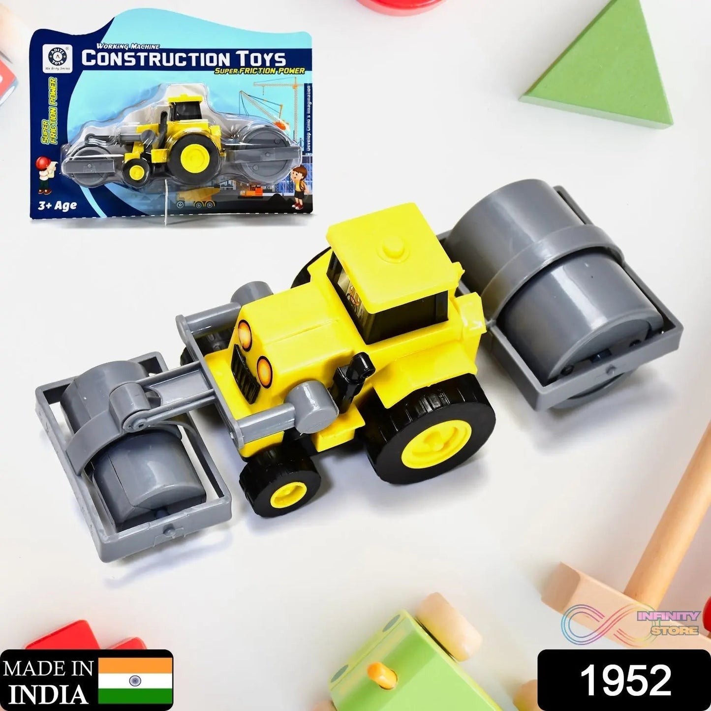 Mini Friction Excavator Loader Toy for Kids - infinityexculsivestore.com