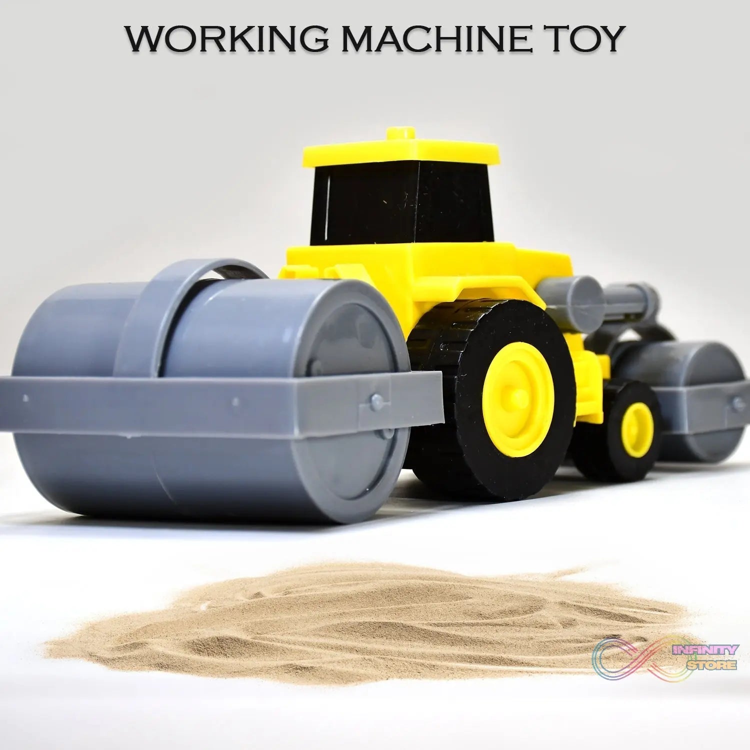 Mini Friction Excavator Loader Toy for Kids - infinityexculsivestore.com