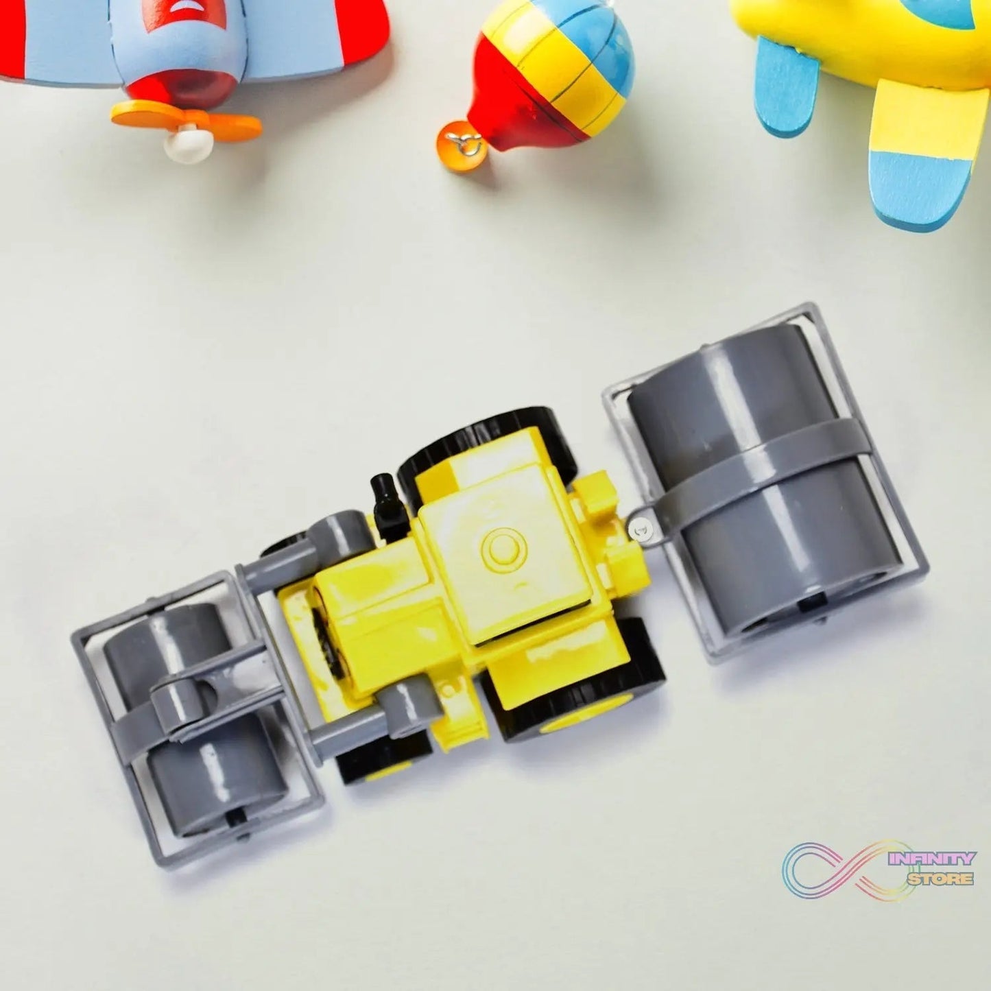 Mini Friction Excavator Loader Toy for Kids - infinityexculsivestore.com