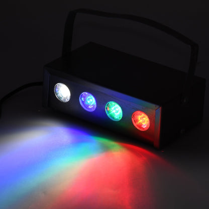 Mini Laser Projector Low Par Light 4 LED RGBW Stage Lighting Laser Light, Special Effects, Party Light - infinityexculsivestore.com
