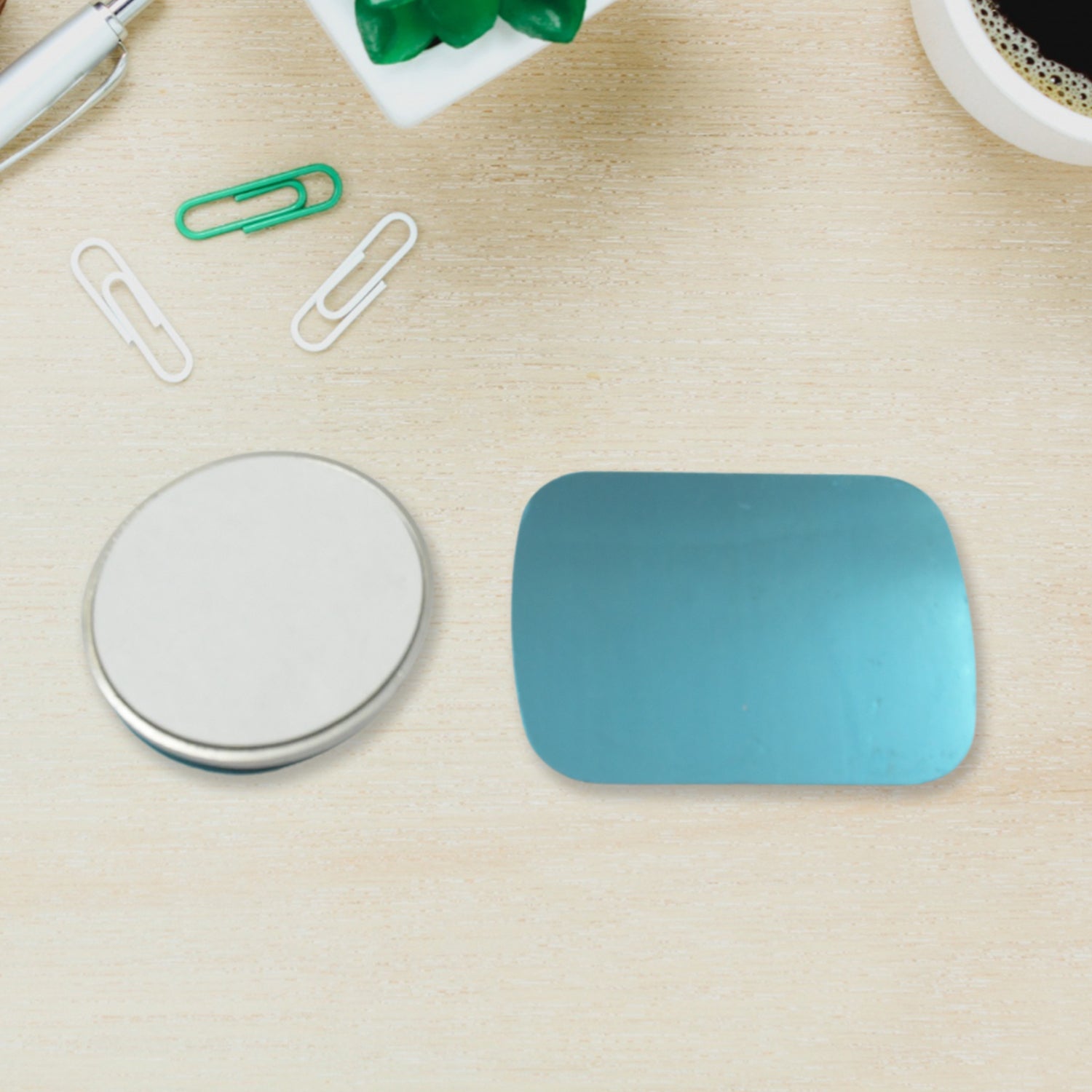 Mini Magnetic Car Dashboard Mount Mobile Phone Holder with Metal Body Dashboard/Home & Table Compatible with All Smart Phones and Mobiles (1 Pc) - infinityexculsivestore.com