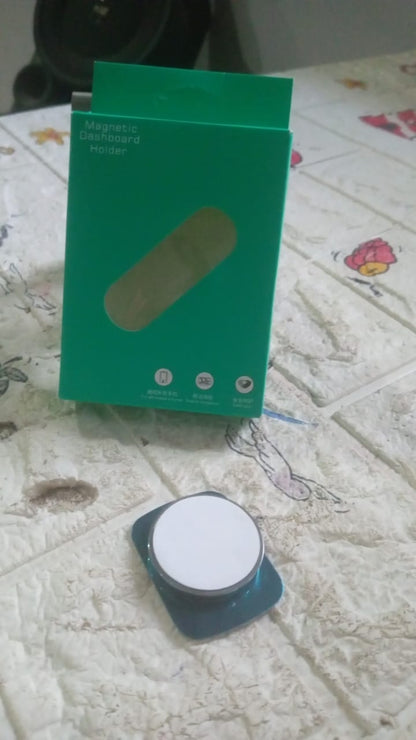 Mini Magnetic Car Dashboard Mount Mobile Phone Holder with Metal Body Dashboard/Home & Table Compatible with All Smart Phones and Mobiles (1 Pc) - infinityexculsivestore.com