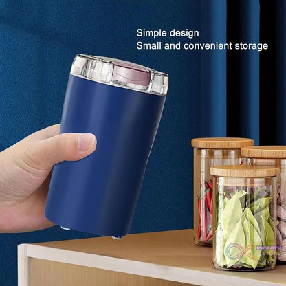 Mini Mixer, Small Blander, powerful Mini Grinder, Electric Coffee Bean Grinder Machine Portable Grinder for Home and Office 1.5L Capacity, 200w (2 Blade Grinder) - infinityexculsivestore.com