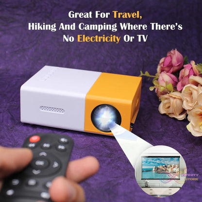 Mini Movie Projector, LCD Screen (1 Pc) - infinityexculsivestore.com