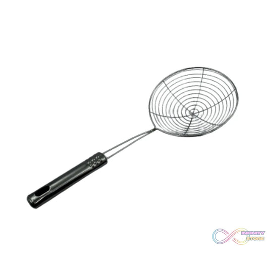 Mini oil strainer for precise frying with fine mesh