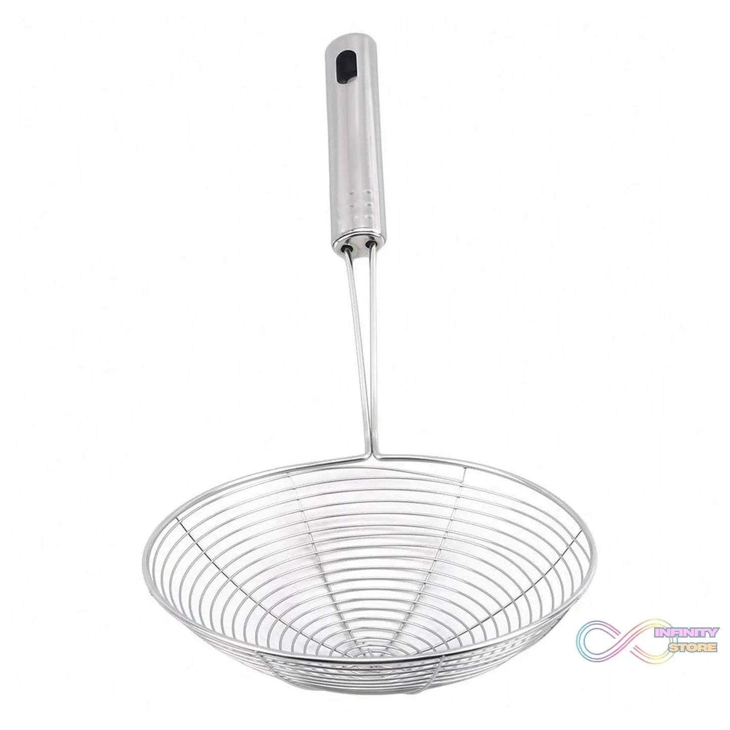 Small oil strainer for frying with fine mesh