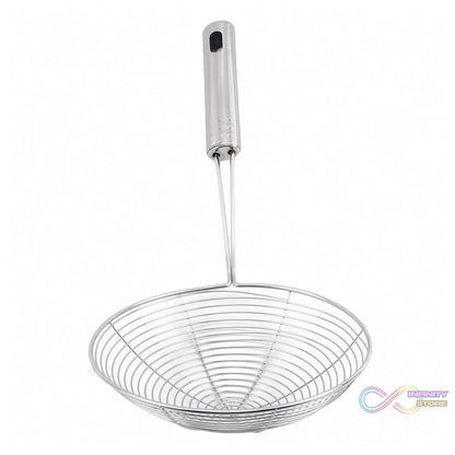 Small oil strainer for frying with fine mesh