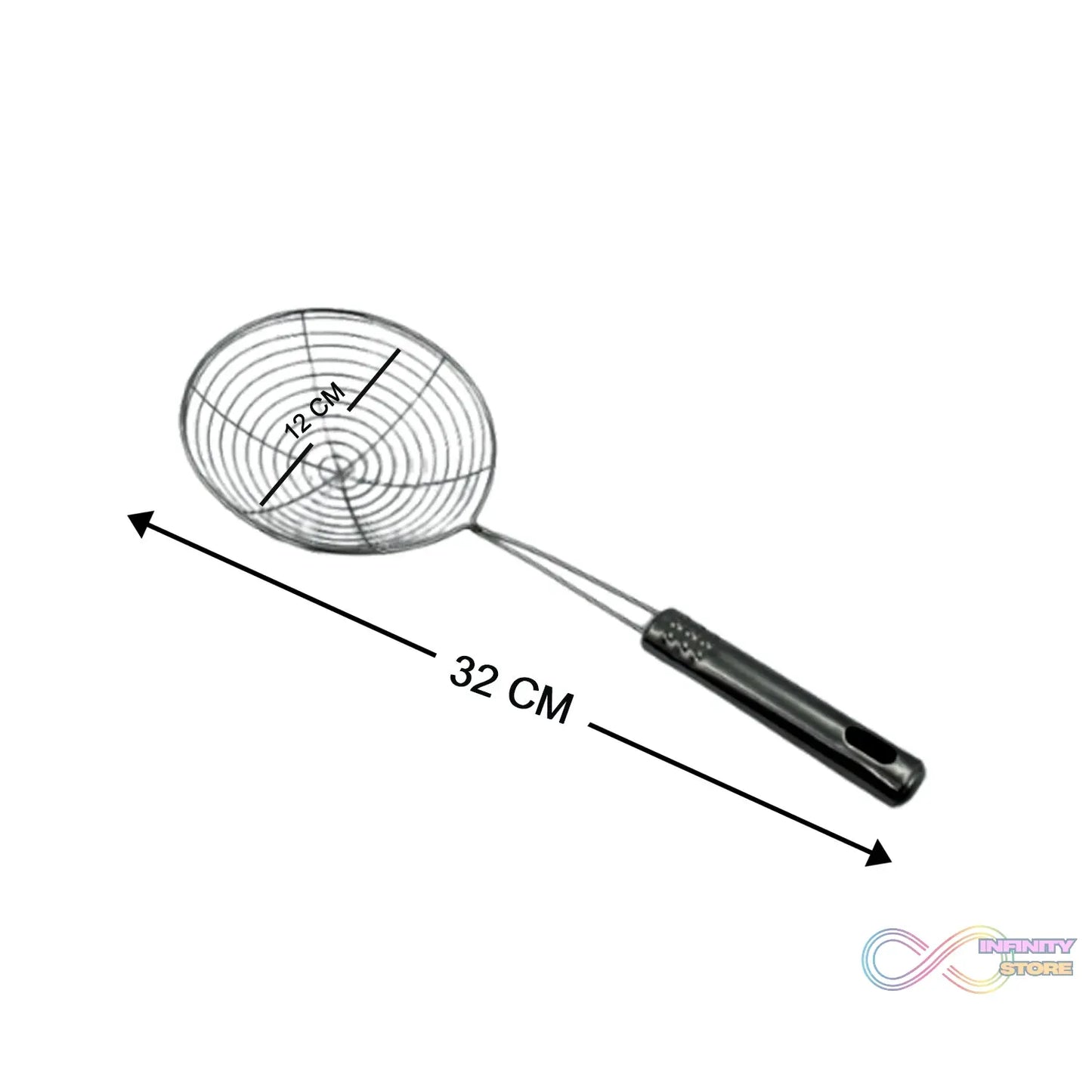 Miniature oil strainer for perfect frying results