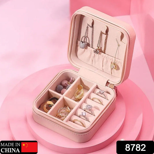 Mini PU Leather jewellery Box for Travel & Storage - infinityexculsivestore.com